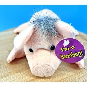 1998 Babe: Pig in the City  Beanbag Plush Vintage Stuffed Animal Lovies